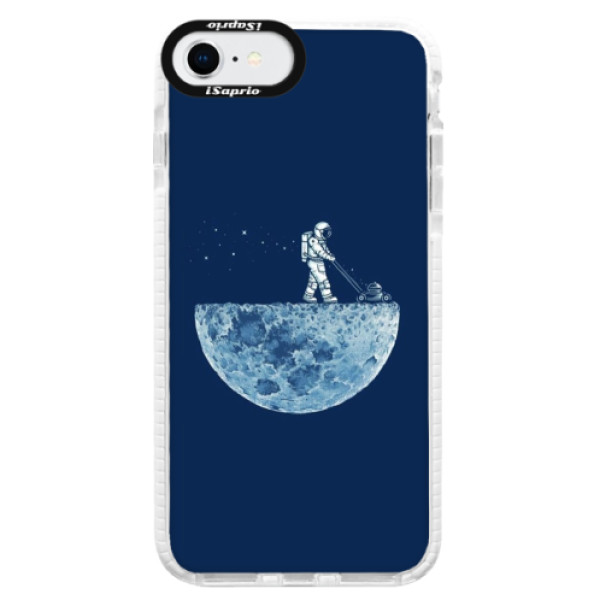 Silikónové puzdro Bumper iSaprio - Moon 01 - iPhone SE 2020
