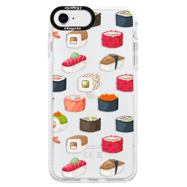 Silikónové puzdro Bumper iSaprio - Sushi Pattern - iPhone SE 2020