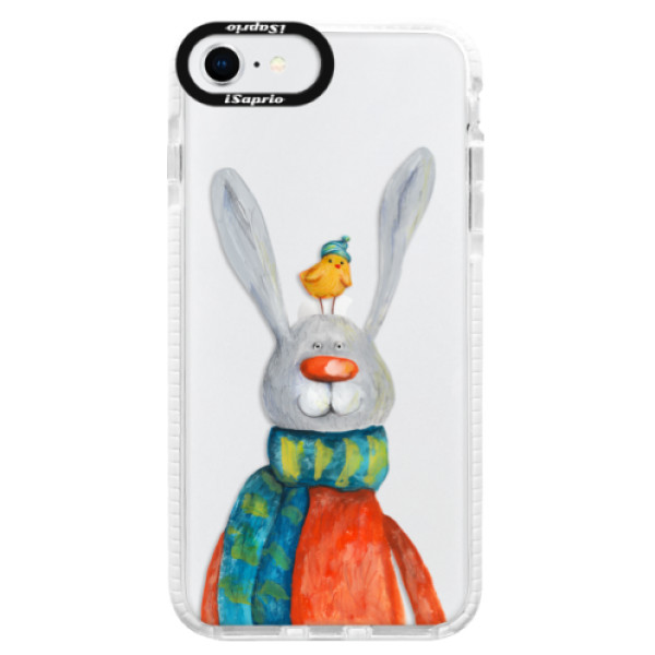 Silikónové puzdro Bumper iSaprio - Rabbit And Bird - iPhone SE 2020