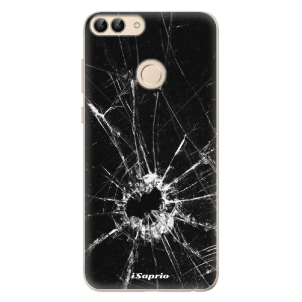 Odolné silikónové puzdro iSaprio - Broken Glass 10 - Huawei P Smart