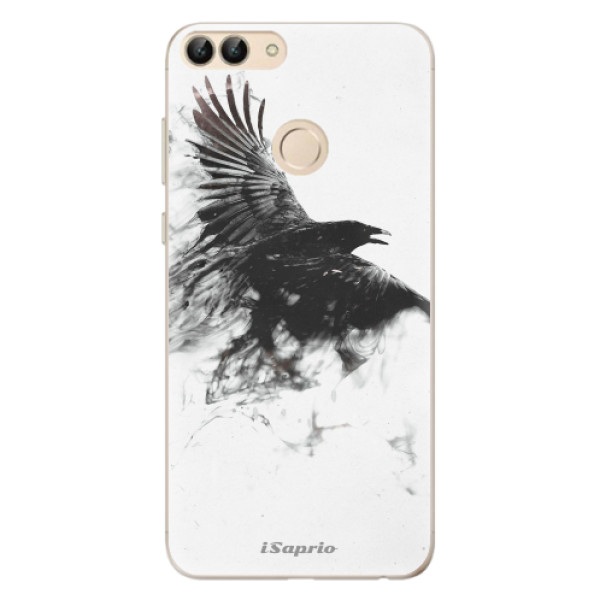 Odolné silikónové puzdro iSaprio - Dark Bird 01 - Huawei P Smart