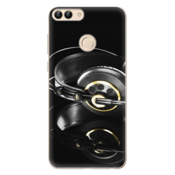 Odolné silikónové puzdro iSaprio - Headphones 02 - Huawei P Smart