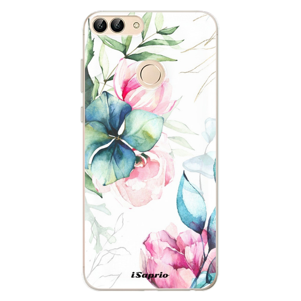 Odolné silikónové puzdro iSaprio - Flower Art 01 - Huawei P Smart