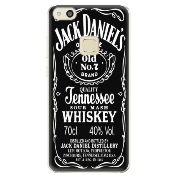 Odolné silikónové puzdro iSaprio - Jack Daniels - Huawei P10 Lite