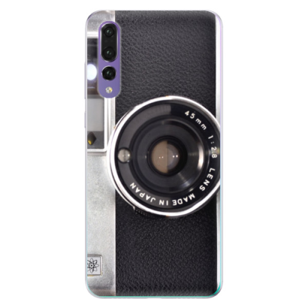 Odolné silikónové puzdro iSaprio - Vintage Camera 01 - Huawei P20 Pro