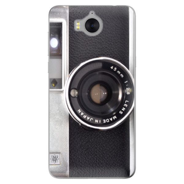 Odolné silikónové puzdro iSaprio - Vintage Camera 01 - Huawei Y5 2017 / Y6 2017