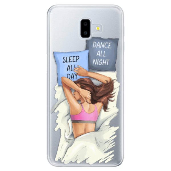 Odolné silikónové puzdro iSaprio - Dance and Sleep - Samsung Galaxy J6+