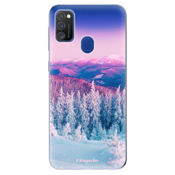 Odolné silikónové puzdro iSaprio - Winter 01 - Samsung Galaxy M21