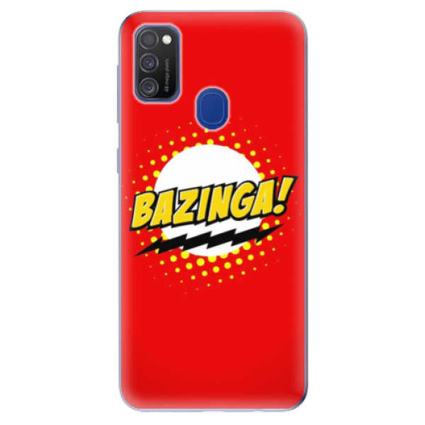 Odolné silikónové puzdro iSaprio - Bazinga 01 - Samsung Galaxy M21