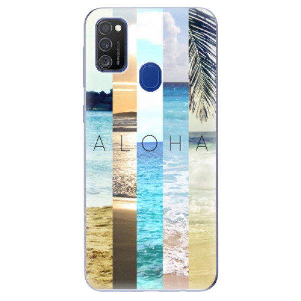 Odolné silikónové puzdro iSaprio - Aloha 02 - Samsung Galaxy M21