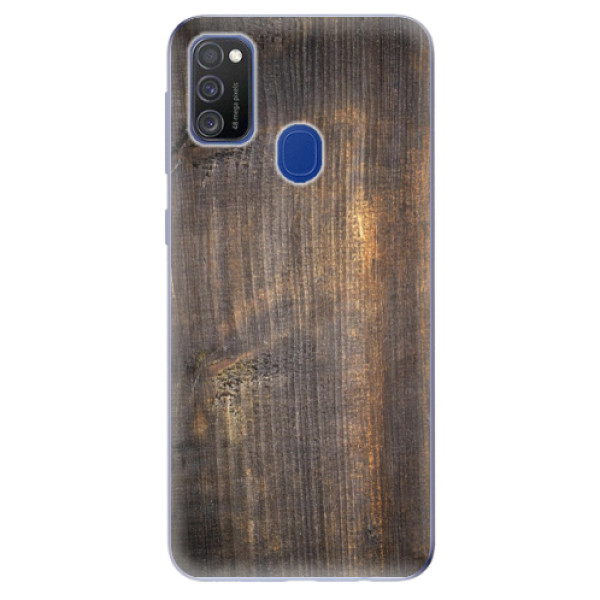 Odolné silikónové puzdro iSaprio - Old Wood - Samsung Galaxy M21