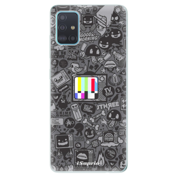 Odolné silikónové puzdro iSaprio - Text 03 - Samsung Galaxy A51