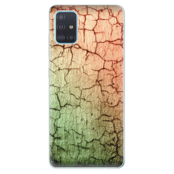 Odolné silikónové puzdro iSaprio - Cracked Wall 01 - Samsung Galaxy A51