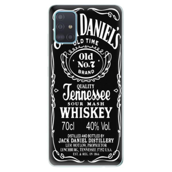 Odolné silikónové puzdro iSaprio - Jack Daniels - Samsung Galaxy A51
