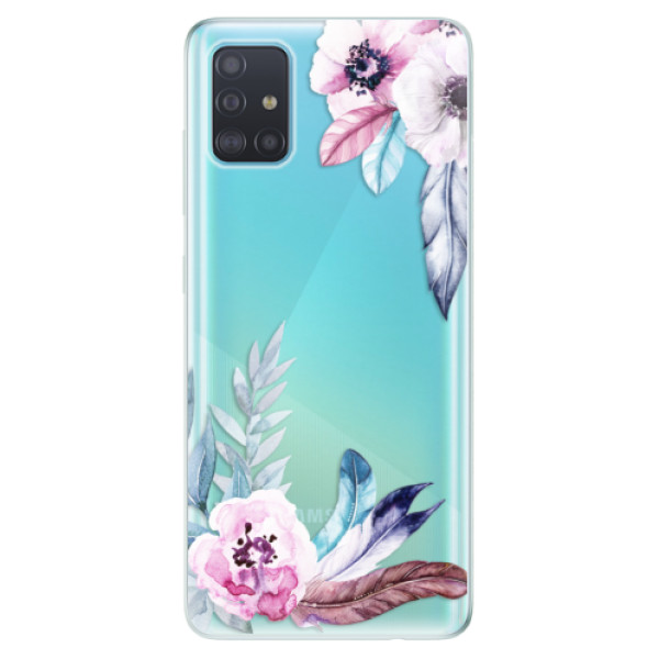 Odolné silikónové puzdro iSaprio - Flower Pattern 04 - Samsung Galaxy A51