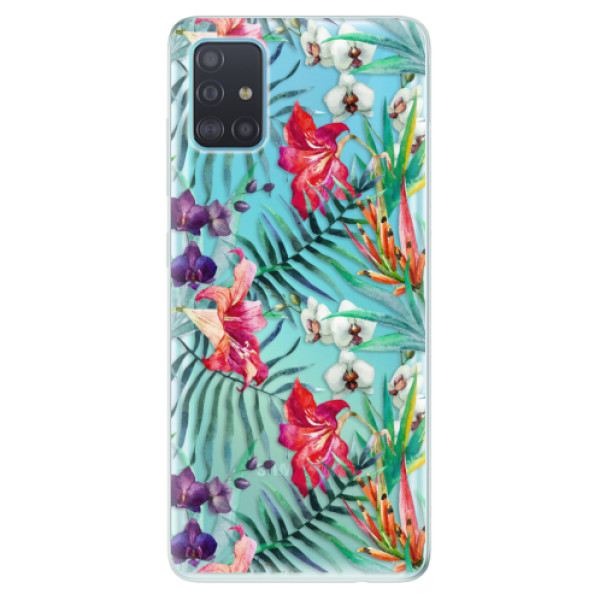 Odolné silikónové puzdro iSaprio - Flower Pattern 03 - Samsung Galaxy A51