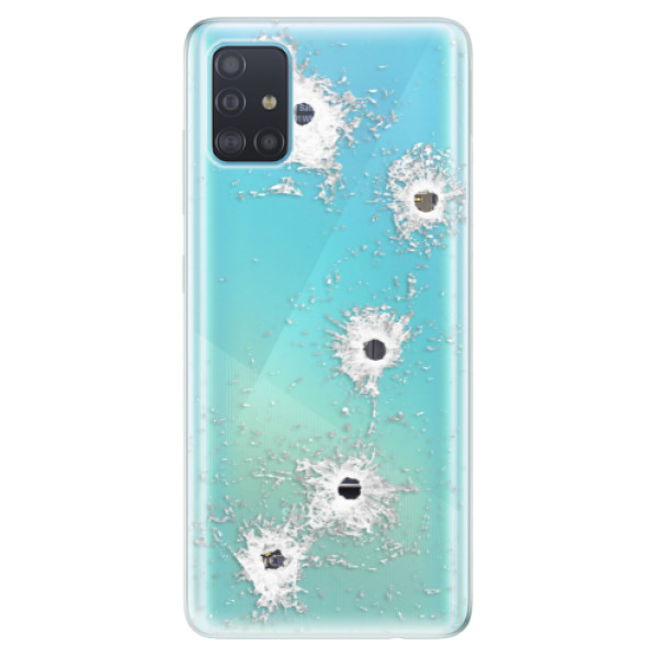 Odolné silikónové puzdro iSaprio - Gunshots - Samsung Galaxy A51