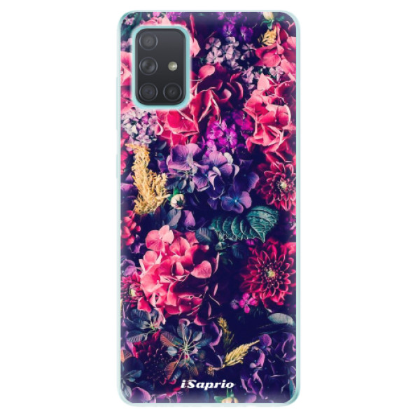 Odolné silikónové puzdro iSaprio - Flowers 10 - Samsung Galaxy A71