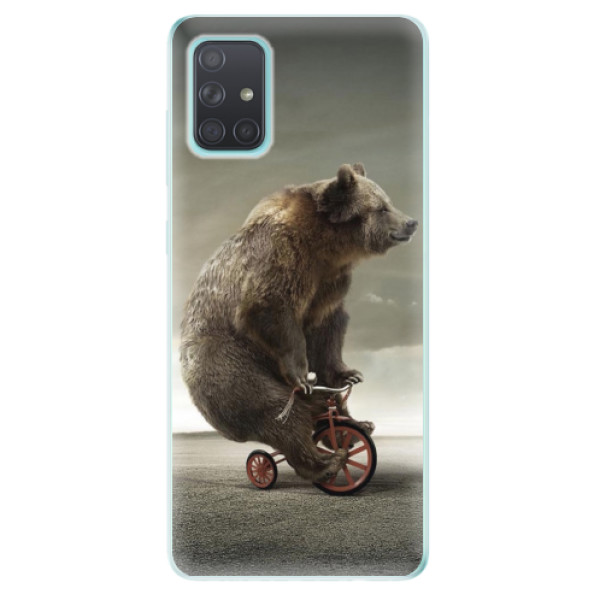Odolné silikónové puzdro iSaprio - Bear 01 - Samsung Galaxy A71