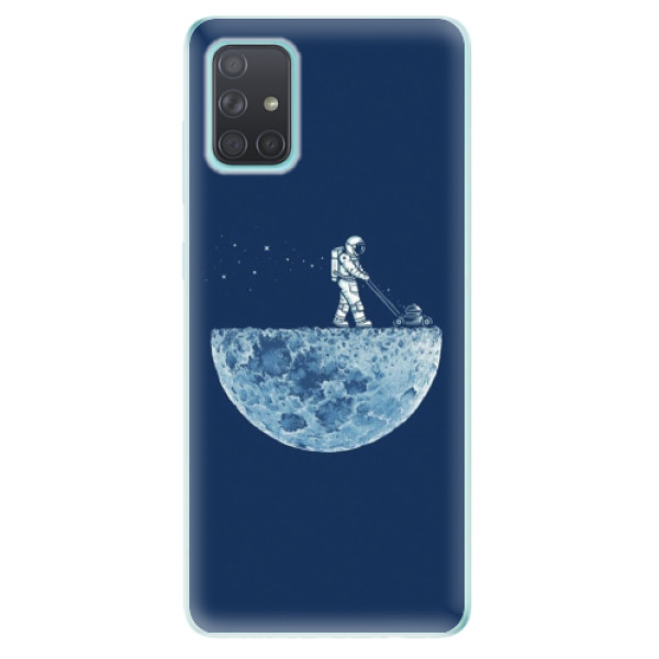 Odolné silikónové puzdro iSaprio - Moon 01 - Samsung Galaxy A71