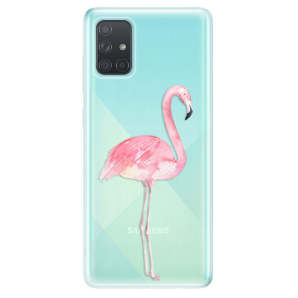 Odolné silikónové puzdro iSaprio - Flamingo 01 - Samsung Galaxy A71