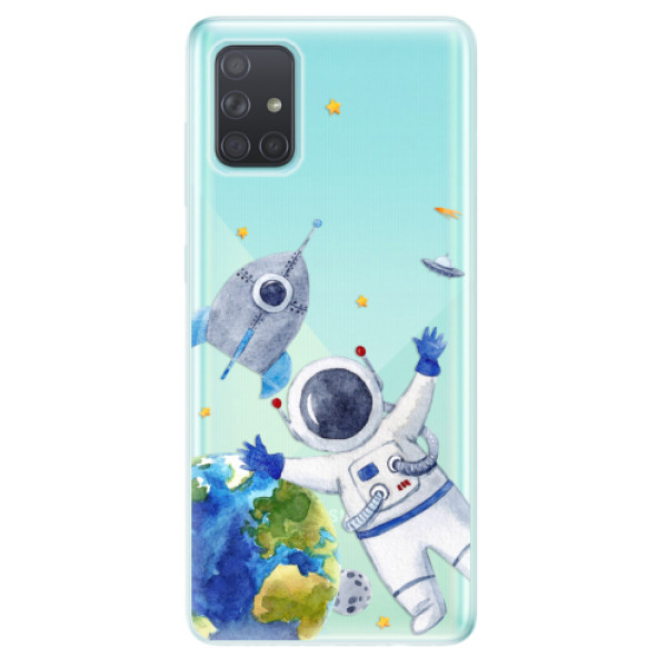 Odolné silikónové puzdro iSaprio - Space 05 - Samsung Galaxy A71