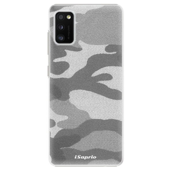 Plastové puzdro iSaprio - Gray Camuflage 02 - Samsung Galaxy A41