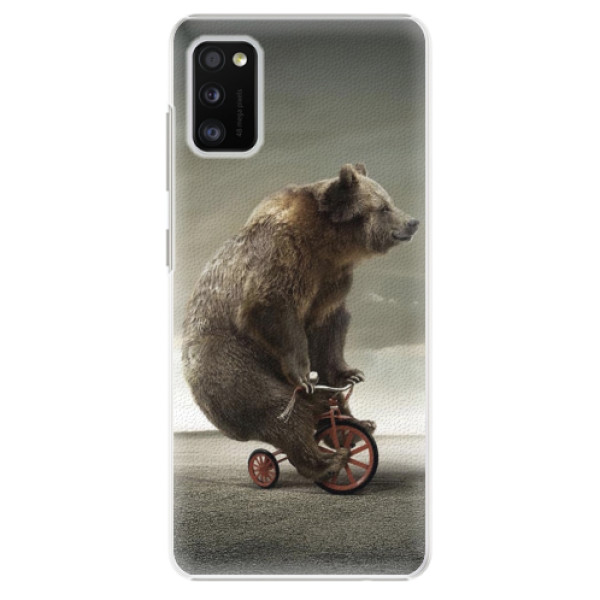 Plastové puzdro iSaprio - Bear 01 - Samsung Galaxy A41