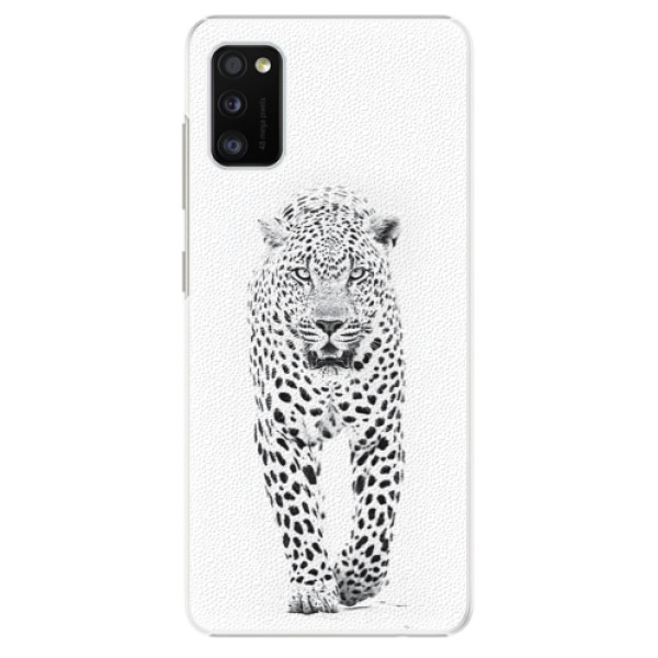 Plastové puzdro iSaprio - White Jaguar - Samsung Galaxy A41