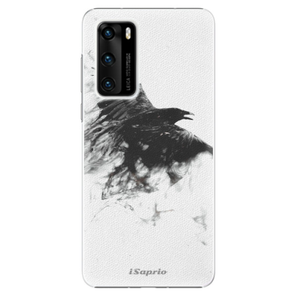 Plastové puzdro iSaprio - Dark Bird 01 - Huawei P40