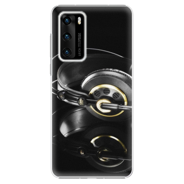 Plastové puzdro iSaprio - Headphones 02 - Huawei P40