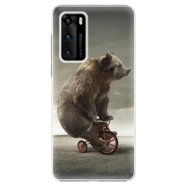 Plastové puzdro iSaprio - Bear 01 - Huawei P40