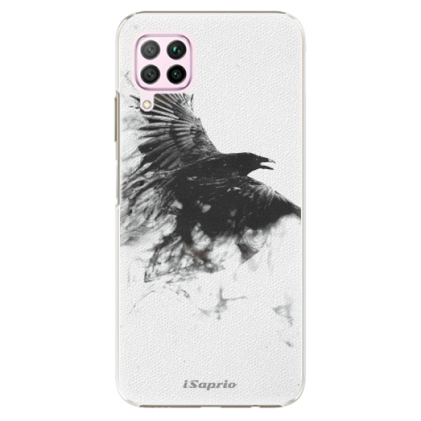 Plastové puzdro iSaprio - Dark Bird 01 - Huawei P40 Lite