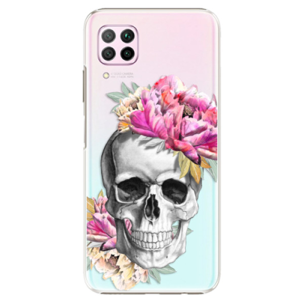 Plastové puzdro iSaprio - Pretty Skull - Huawei P40 Lite