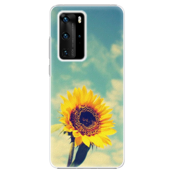 Plastové puzdro iSaprio - Sunflower 01 - Huawei P40 Pro