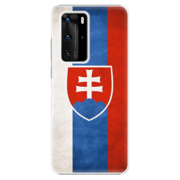 Plastové puzdro iSaprio - Slovakia Flag - Huawei P40 Pro