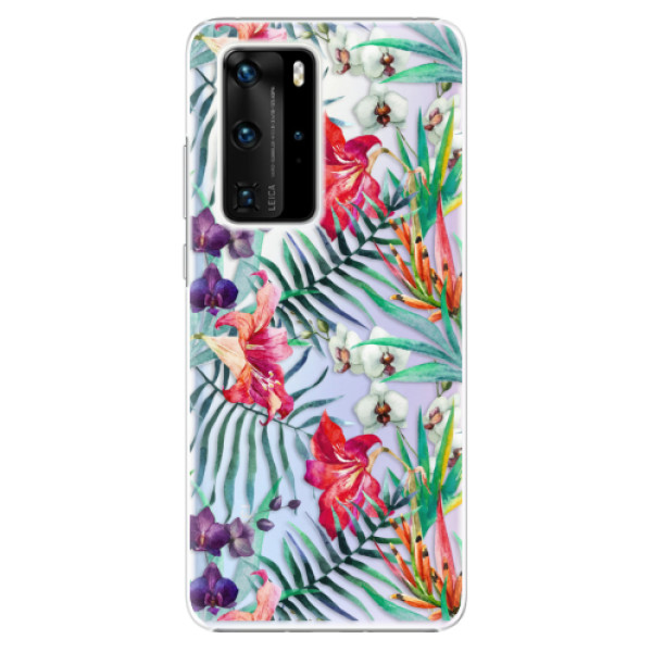 Plastové puzdro iSaprio - Flower Pattern 03 - Huawei P40 Pro
