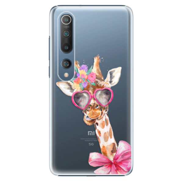 Plastové puzdro iSaprio - Lady Giraffe - Xiaomi Mi 10 / Mi 10 Pro