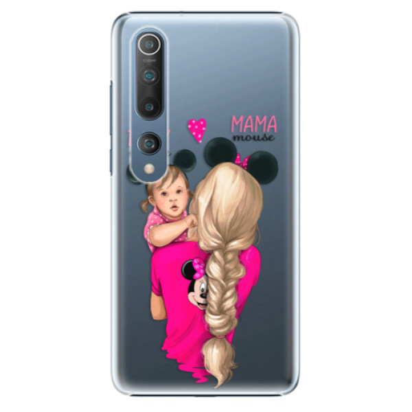 Plastové puzdro iSaprio - Mama Mouse Blond and Girl - Xiaomi Mi 10 / Mi 10 Pro