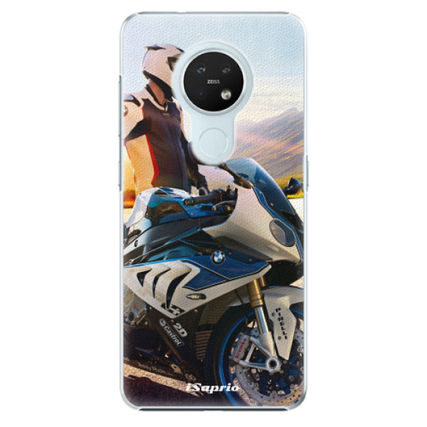 Plastové puzdro iSaprio - Motorcycle 10 - Nokia 7.2