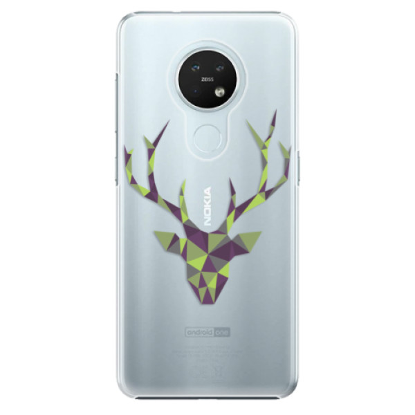 Plastové puzdro iSaprio - Deer Green - Nokia 7.2