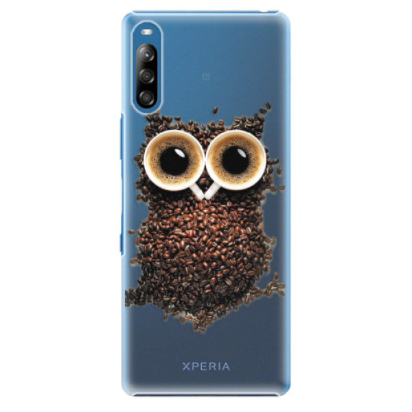 Plastové puzdro iSaprio - Owl And Coffee - Sony Xperia L4