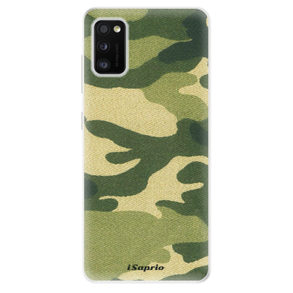 Odolné silikónové puzdro iSaprio - Green Camuflage 01 - Samsung Galaxy A41
