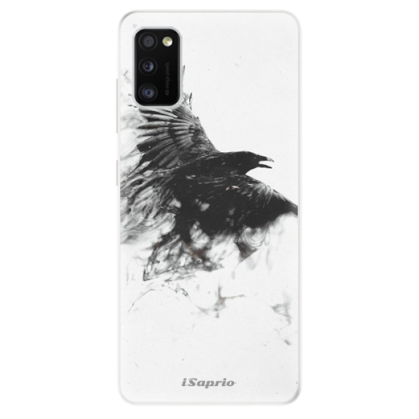 Odolné silikónové puzdro iSaprio - Dark Bird 01 - Samsung Galaxy A41