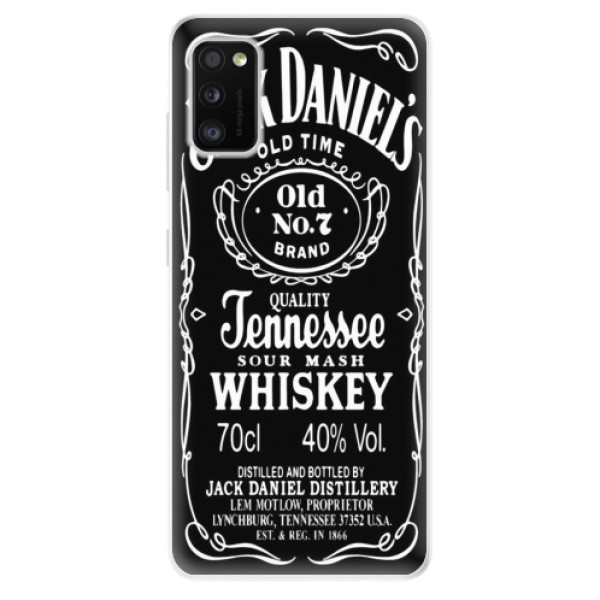 Odolné silikónové puzdro iSaprio - Jack Daniels - Samsung Galaxy A41