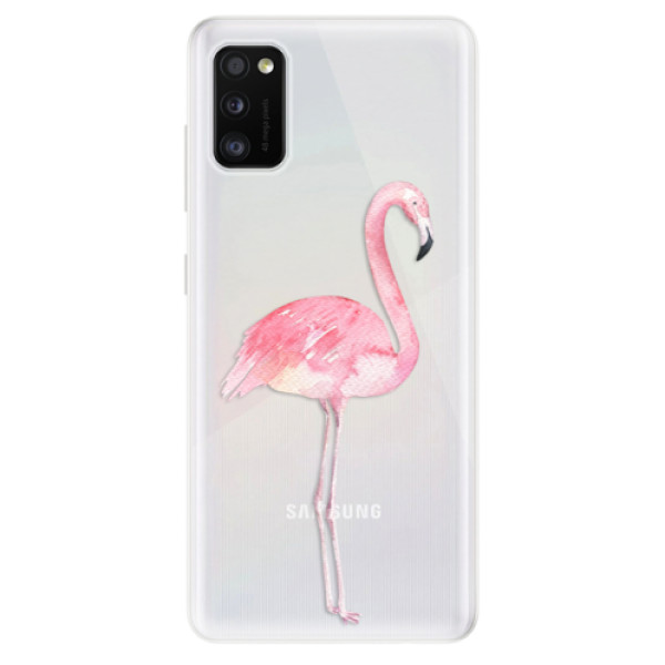 Odolné silikónové puzdro iSaprio - Flamingo 01 - Samsung Galaxy A41