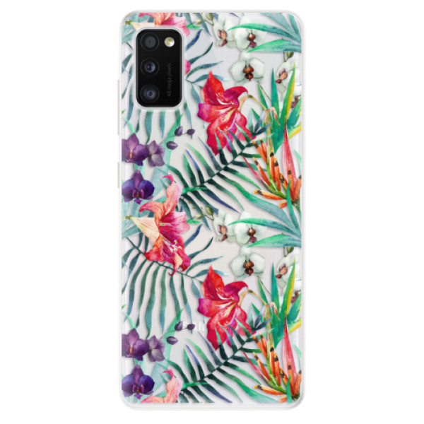 Odolné silikónové puzdro iSaprio - Flower Pattern 03 - Samsung Galaxy A41