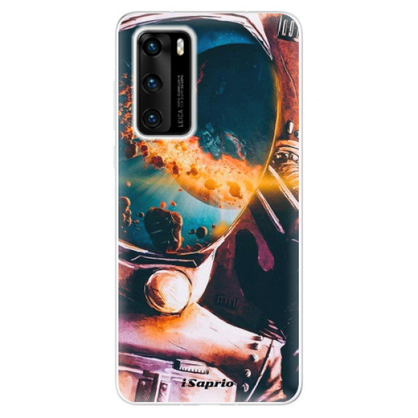 Odolné silikónové puzdro iSaprio - Astronaut 01 - Huawei P40