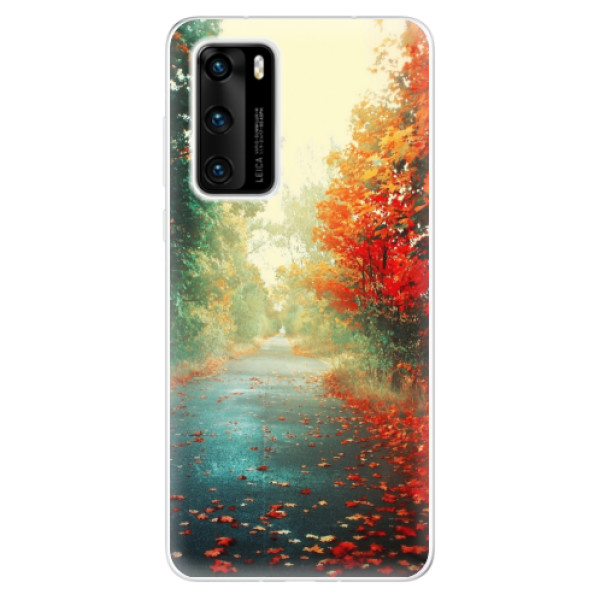 Odolné silikónové puzdro iSaprio - Autumn 03 - Huawei P40