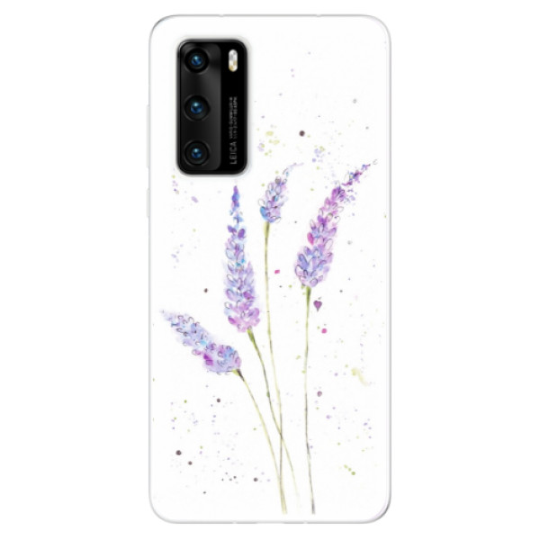 Odolné silikónové puzdro iSaprio - Lavender - Huawei P40